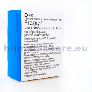 BUY PREGNYL (HUMAN CHORIONIC GONADOTROPIN) (5000 IU/VIAL – 1 VIAL)